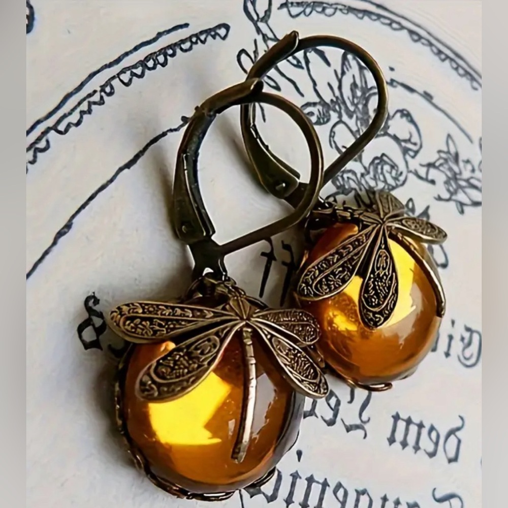 Dragonfly Earings